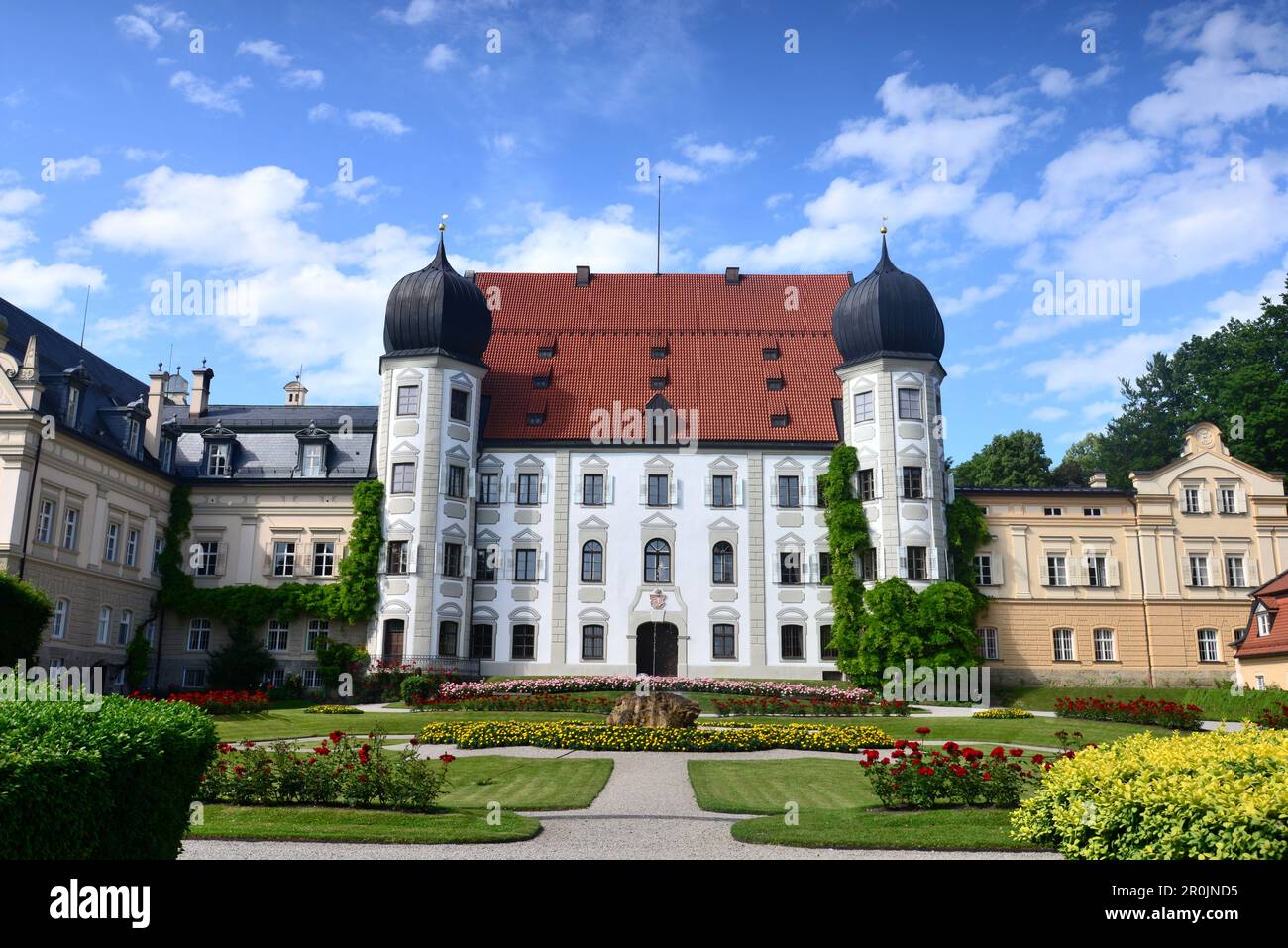 Maxlrain castle near Bad Aibling, Upper Bavaria, Bavaria, Germany Stock Photo