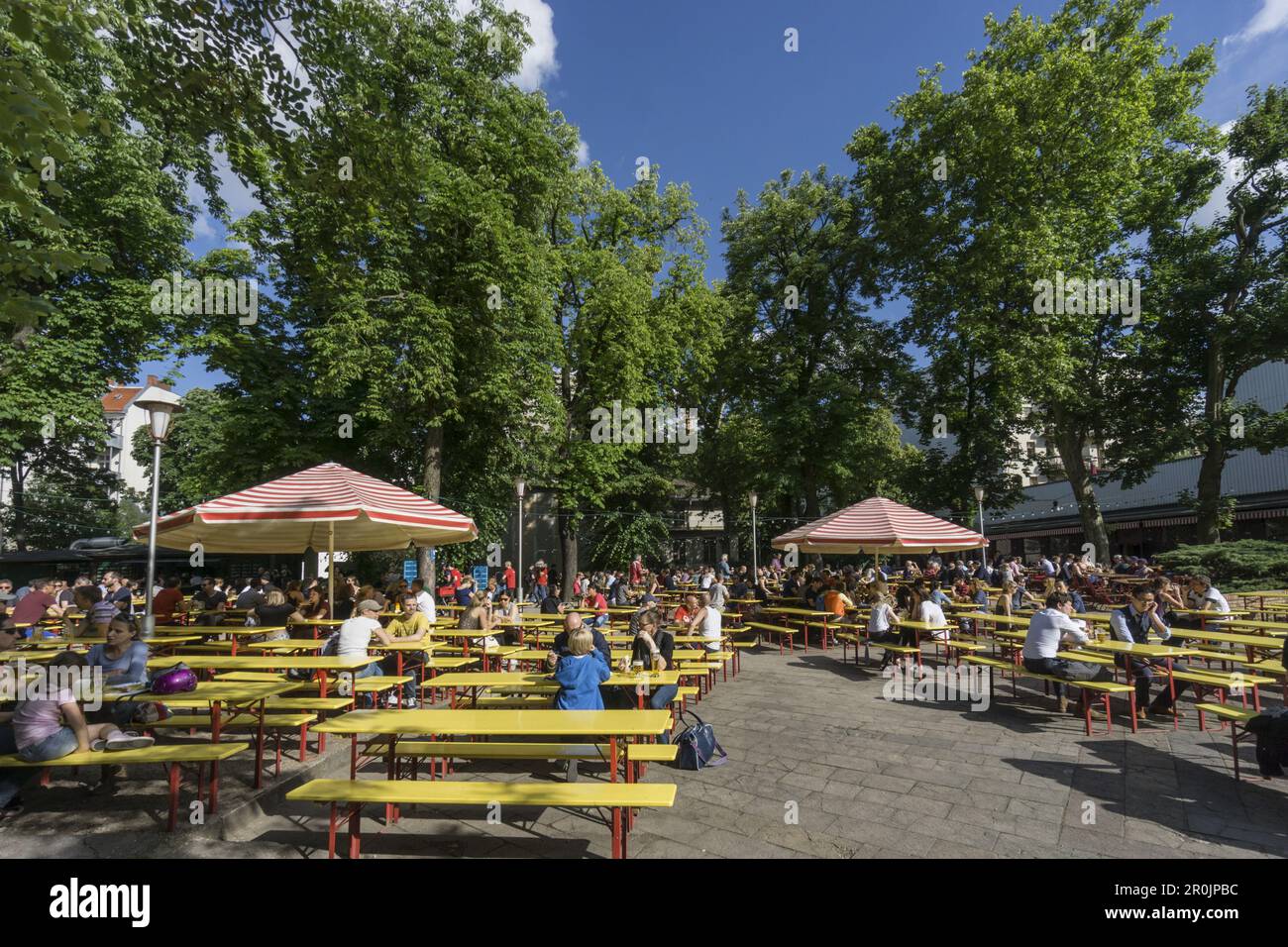 The Prater Biergarten Hi res Stock Photography And Images Alamy
