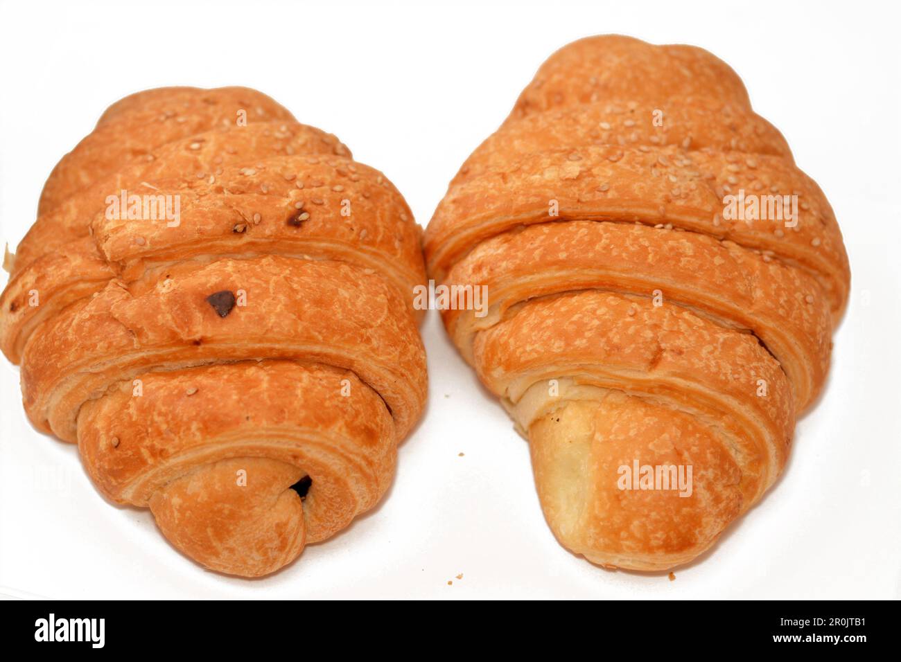 A croissant, a buttery, flaky, viennoiserie pastry, inspired by the