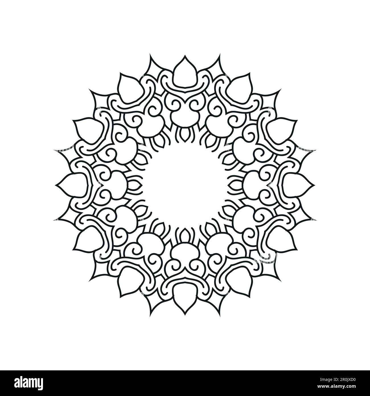 Mandala background design vector illustration Stock Vector Image & Art ...