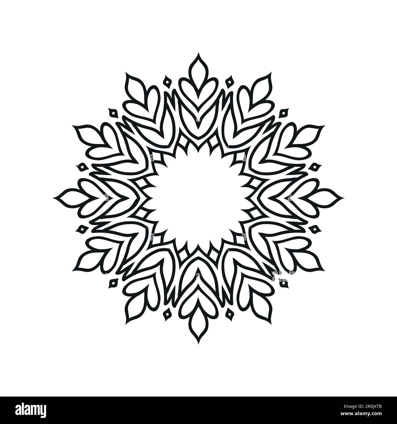 Mandala background design vector illustration Stock Vector Image & Art ...