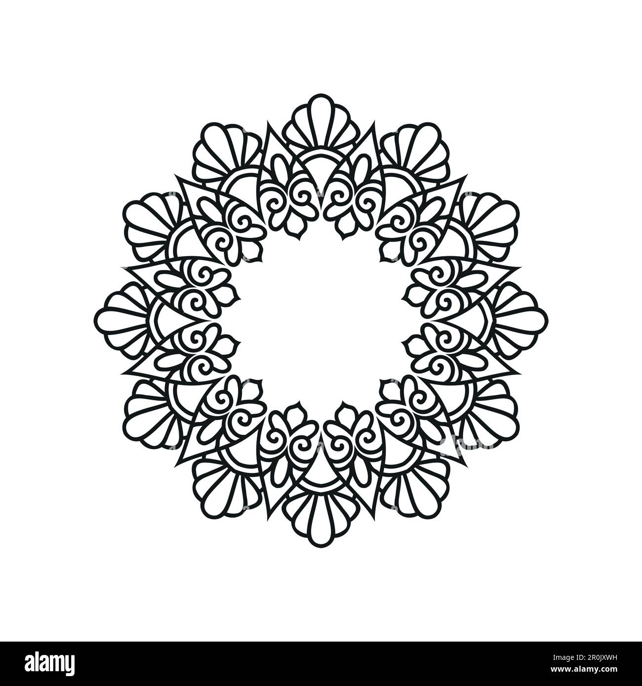 Mandala background design vector illustration Stock Vector Image & Art ...