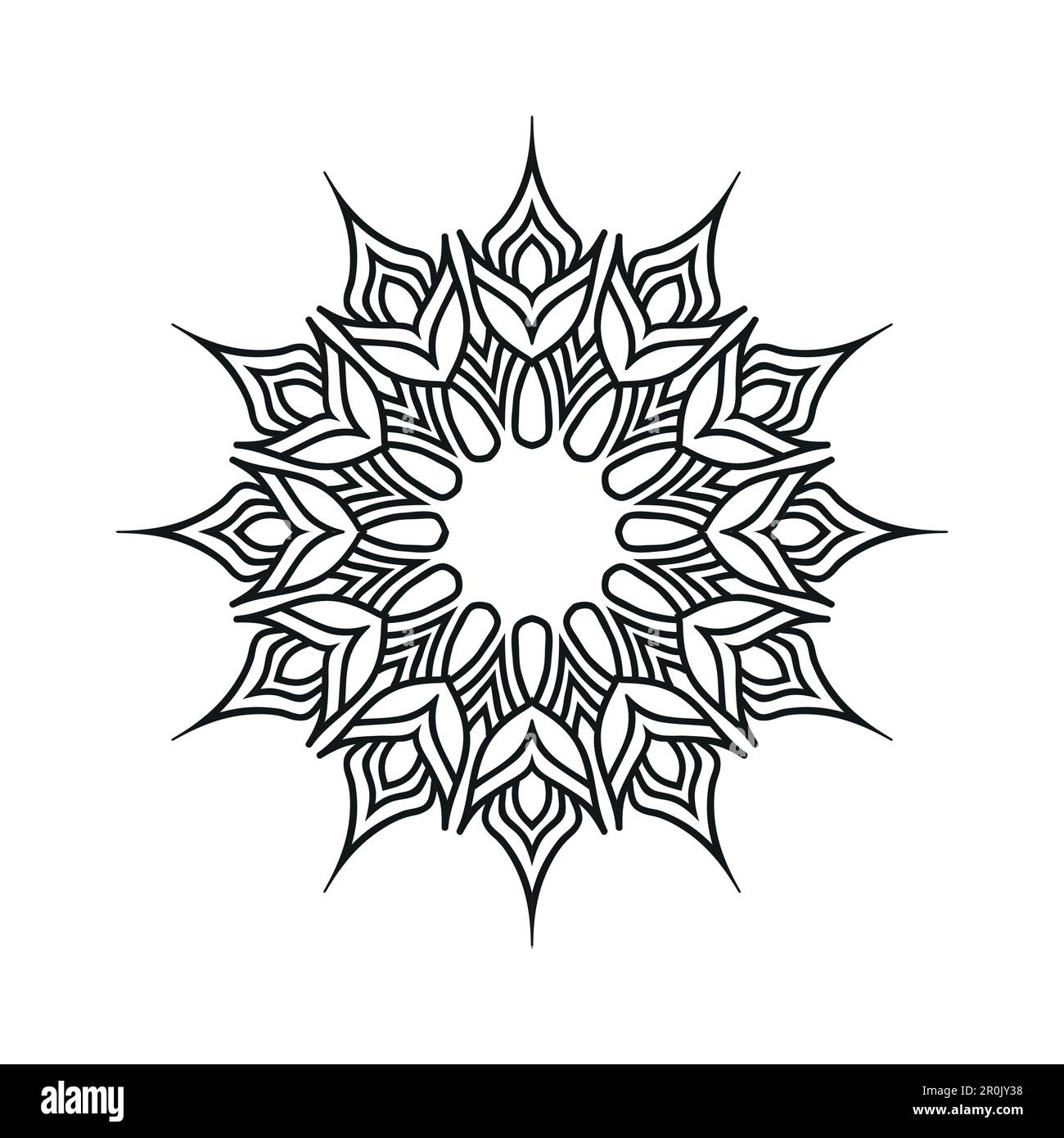 Mandala background design vector illustration Stock Vector Image & Art ...
