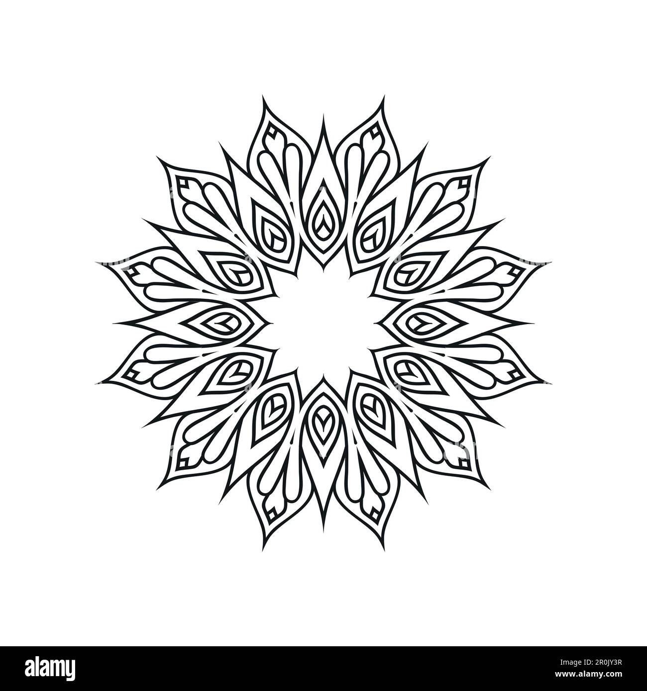 Mandala background design vector illustration Stock Vector Image & Art ...