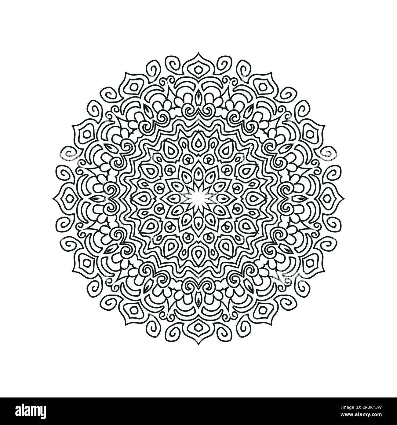 Islamic mandala background vector illustration Stock Vector Image & Art ...