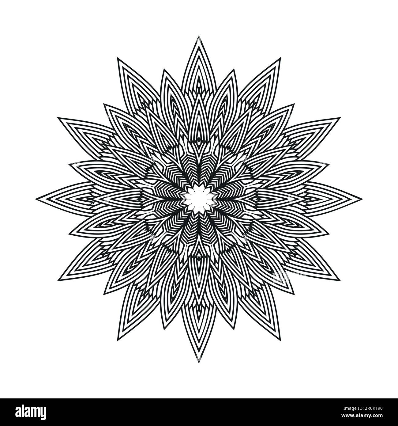 Flower Mandala background design vector illustration Stock Vector Image ...
