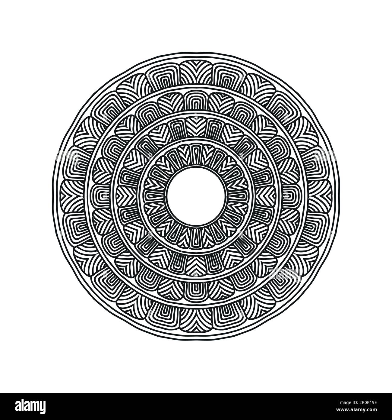 Mandala background design vector illustration Stock Vector Image & Art ...