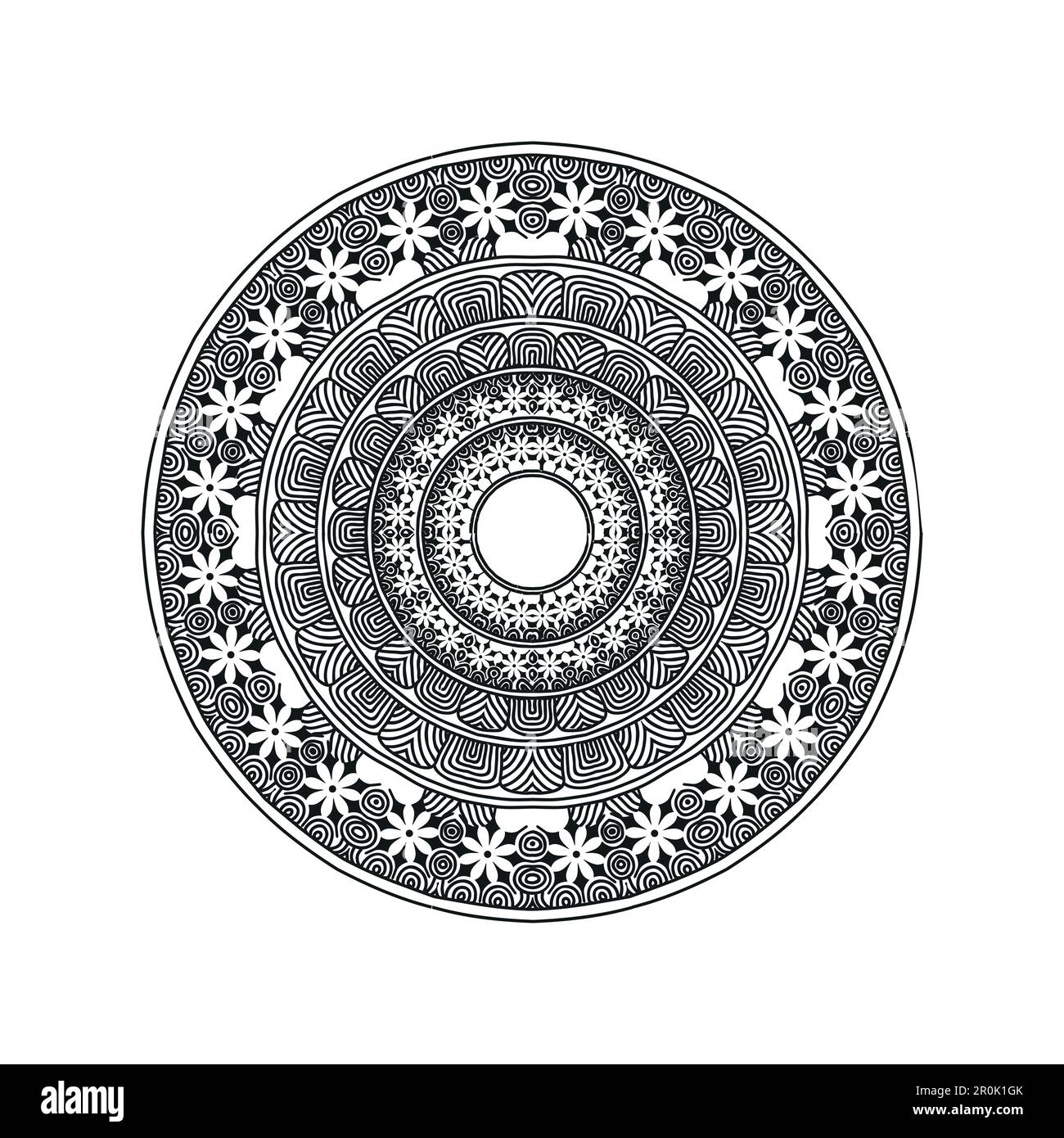 Mandala background design vector illustration Stock Vector Image & Art ...