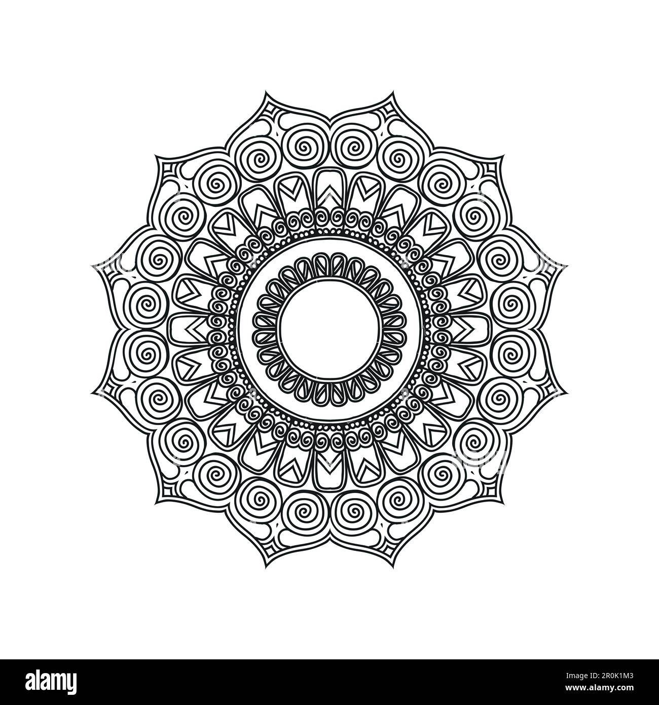Mandala background design vector illustration Stock Vector Image & Art ...