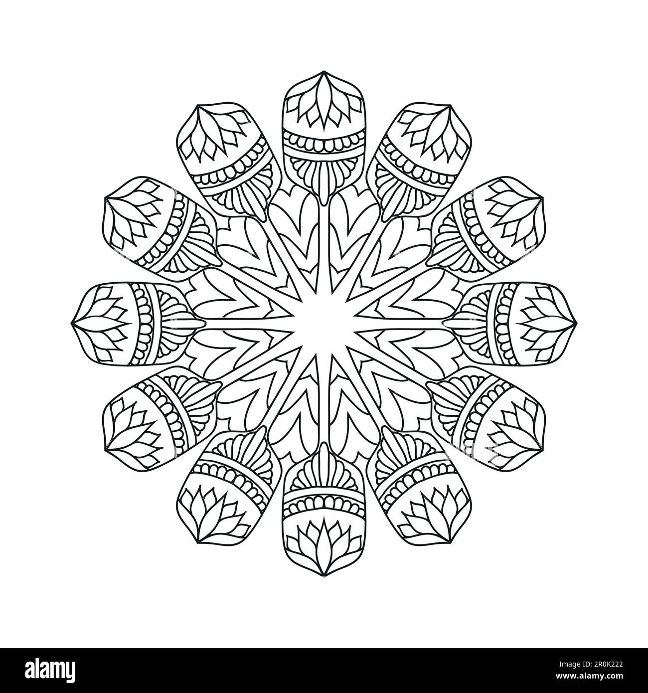 Mandala background design vector illustration Stock Vector Image & Art ...