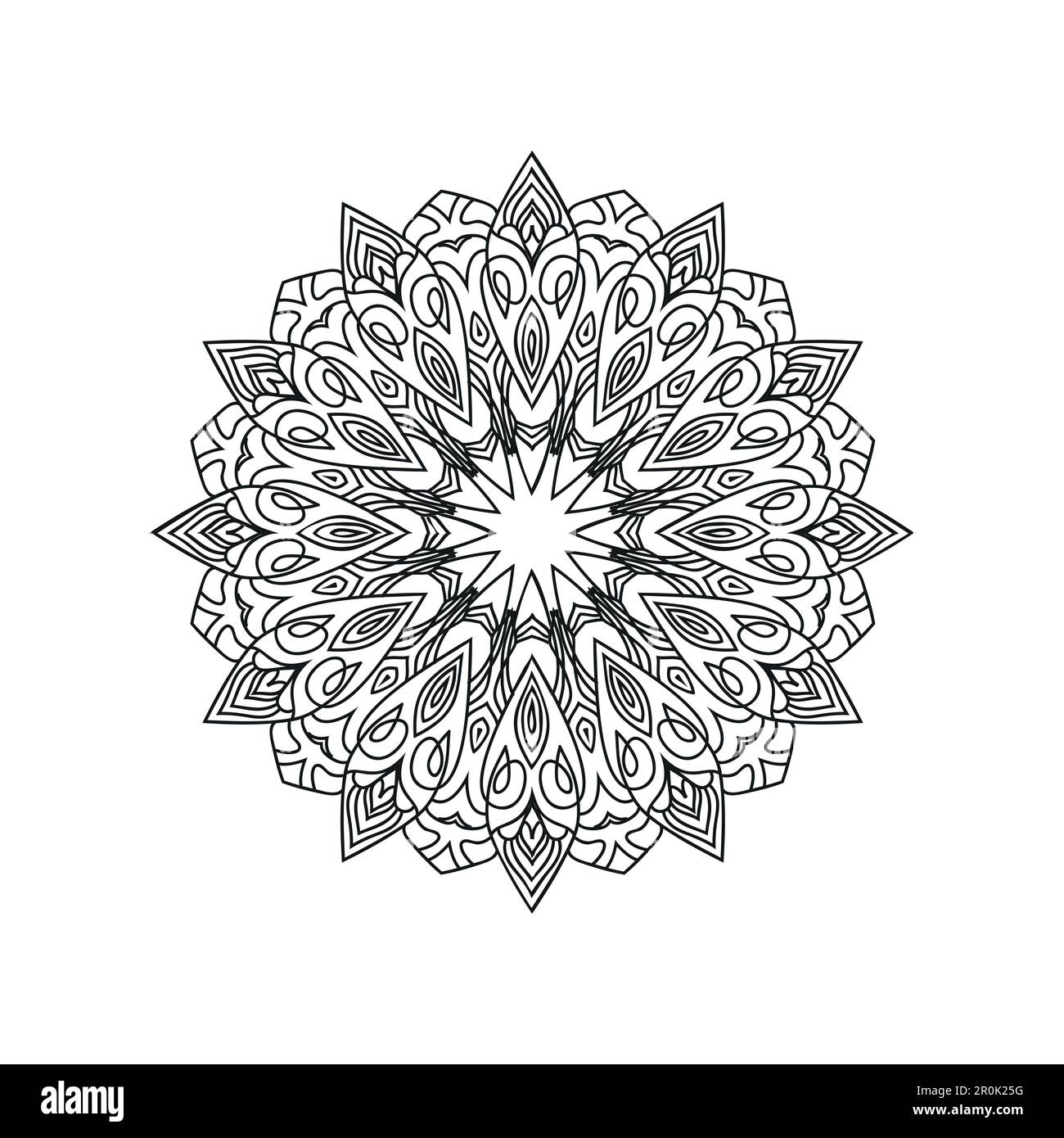 Mandala background design vector illustration Stock Vector Image & Art ...