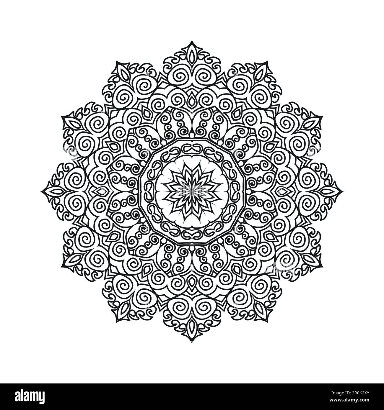 Islamic mandala background vector illustration Stock Vector Image & Art ...