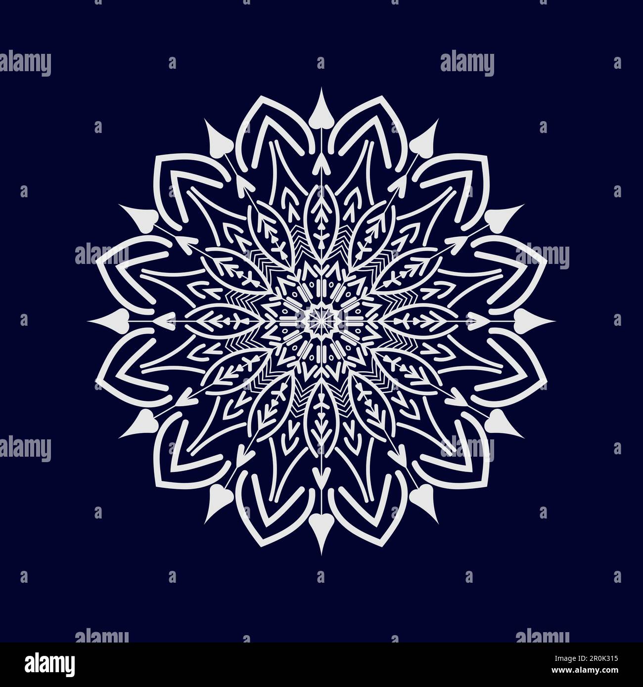 Mandala background design vector illustration Stock Vector Image & Art ...