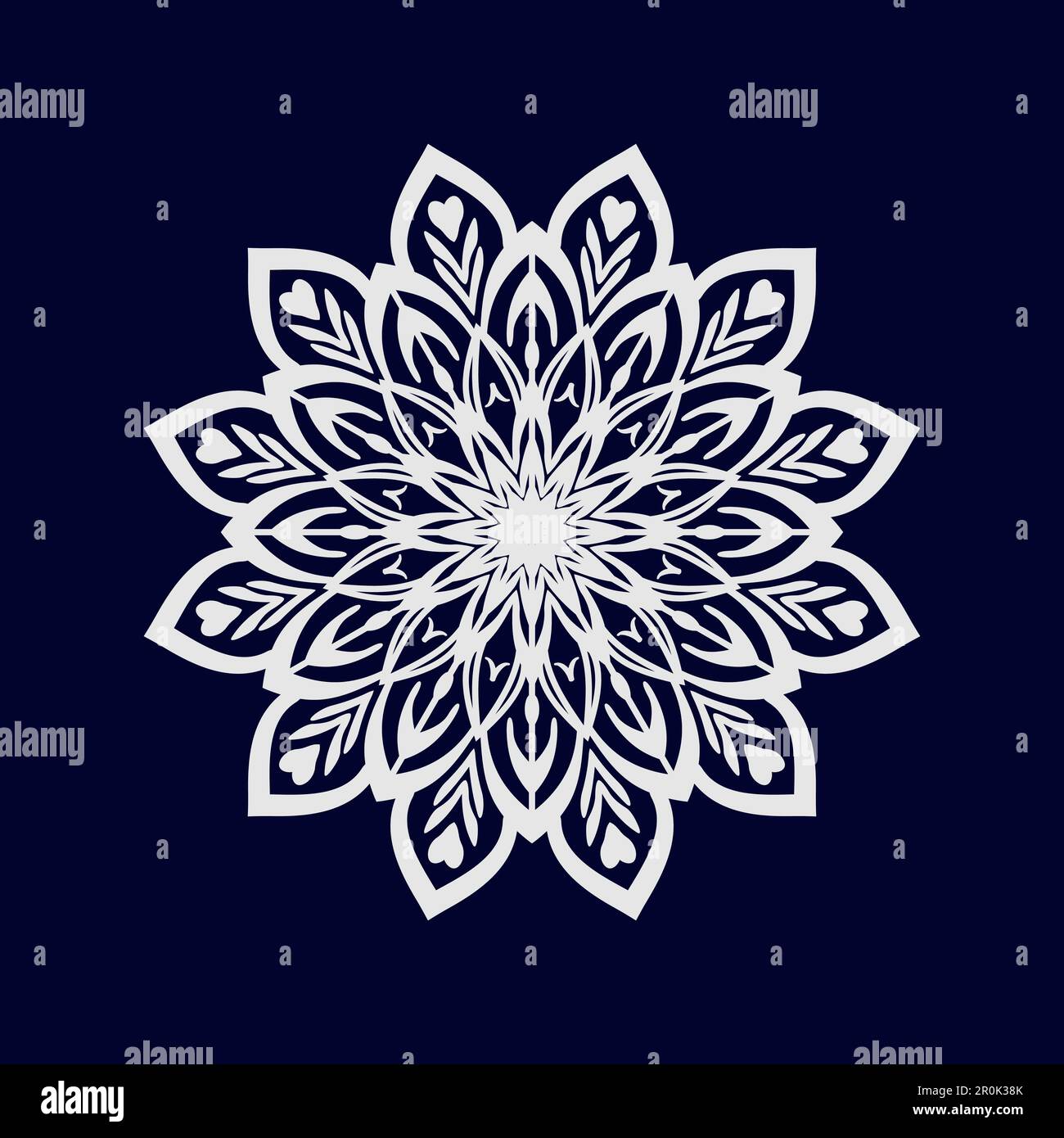 Mandala background design vector illustration Stock Vector Image & Art ...