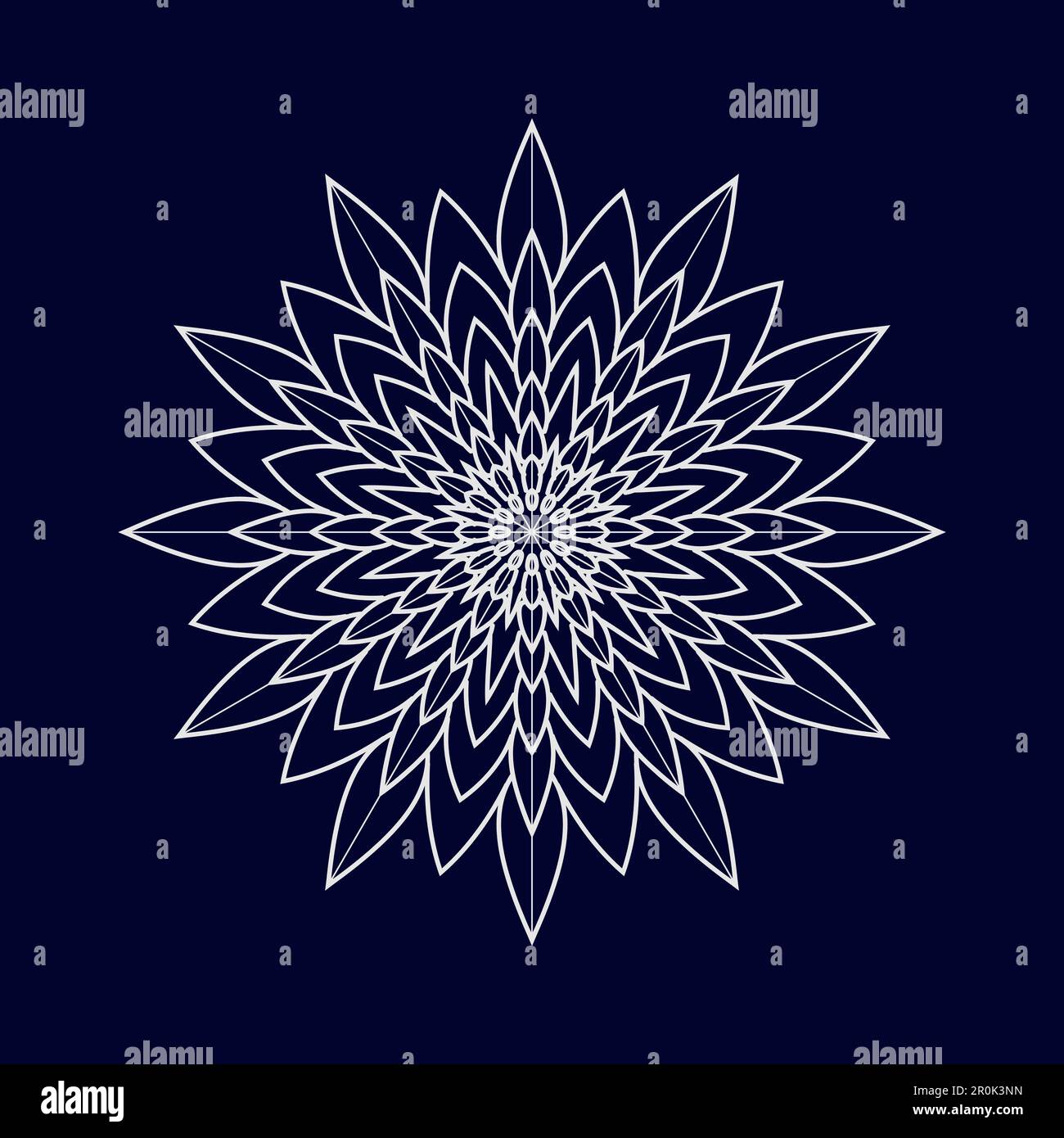 Flower Mandala background design vector illustration Stock Vector Image ...
