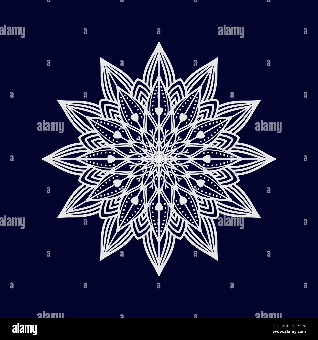 Mandala background design vector illustration Stock Vector Image & Art ...