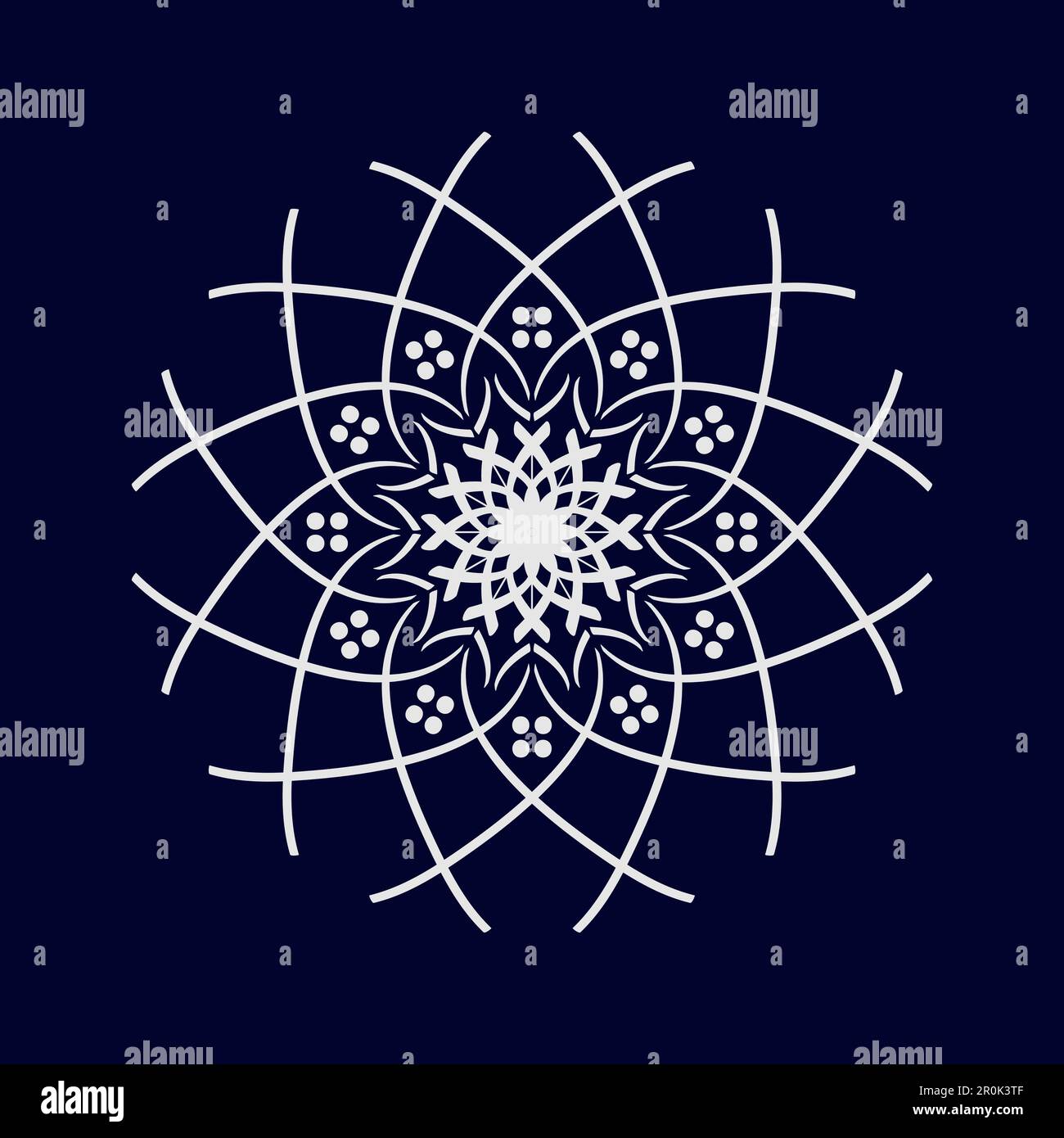 Mandala background design vector illustration Stock Vector Image & Art ...