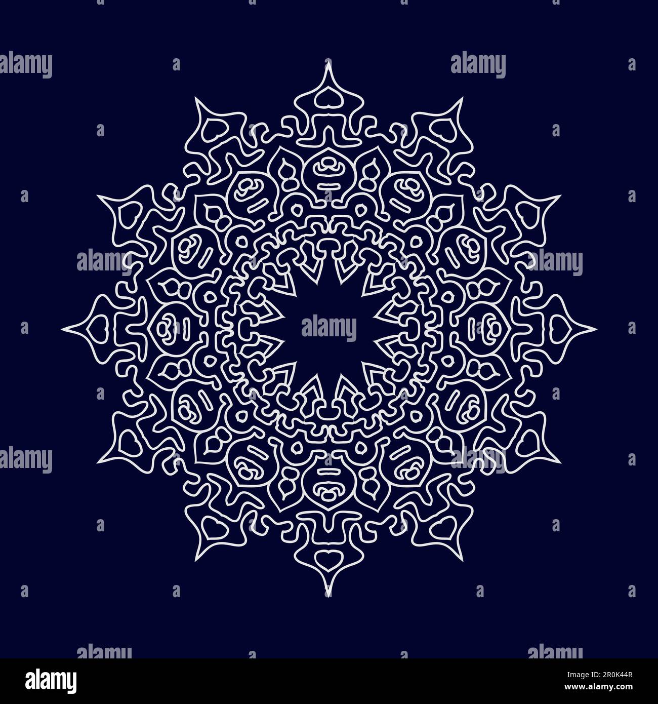 Mandala background design vector illustration Stock Vector Image & Art ...