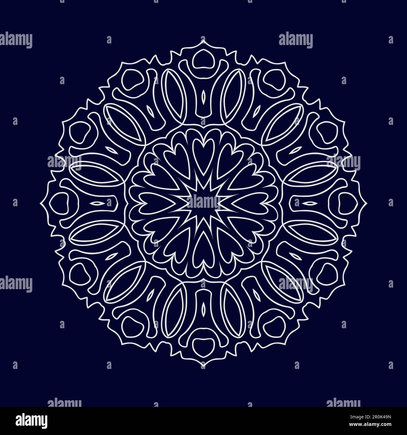 Mandala background design vector illustration Stock Vector Image & Art ...