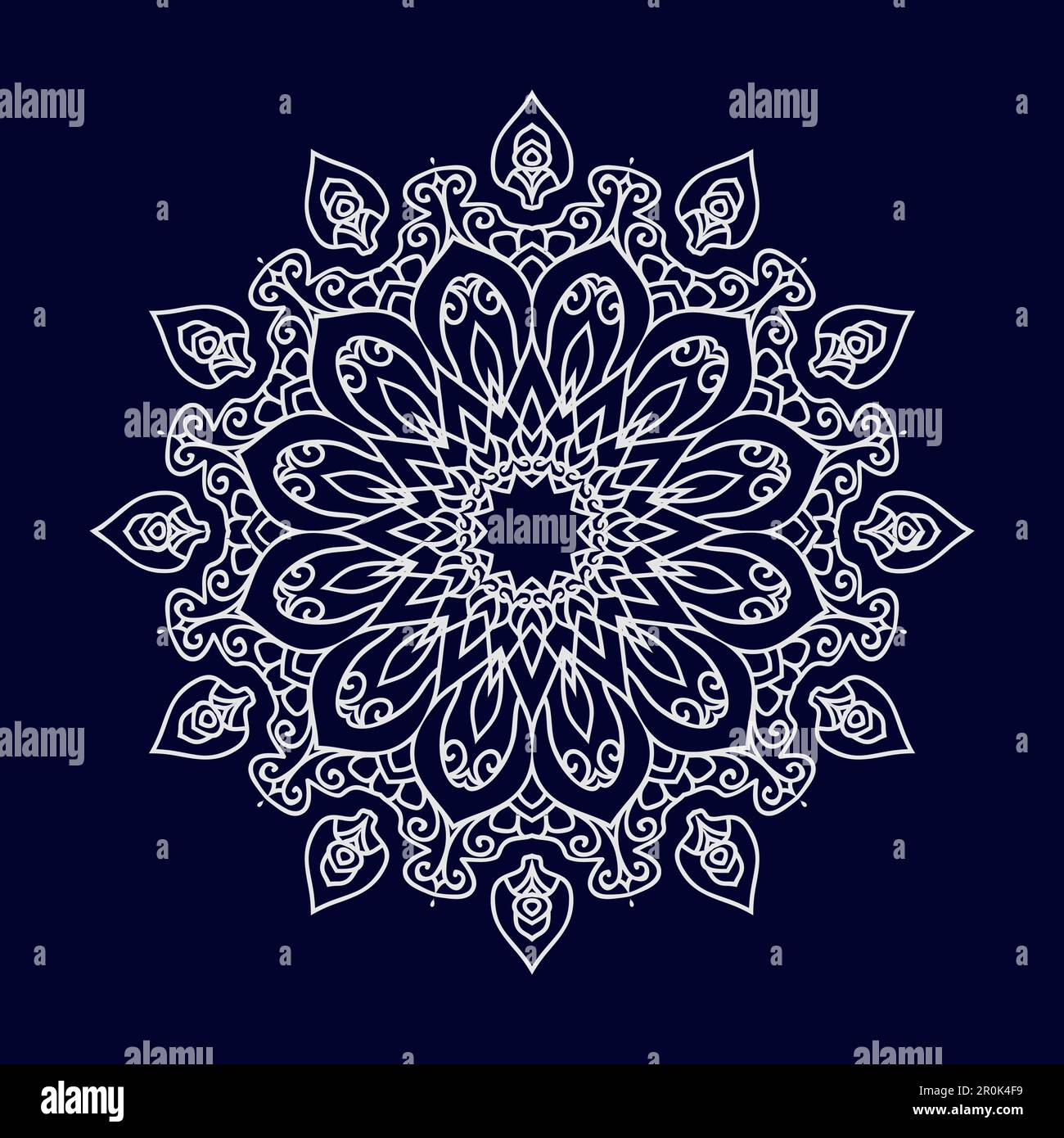 Mandala background design vector illustration Stock Vector Image & Art ...