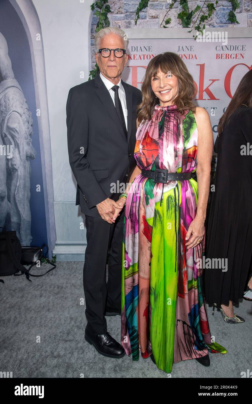 New York, United States. 08th May, 2023. NEW YORK, NEW YORK - MAY 08: Ted Danson and Mary Steenburgen attend the premiere of 'Book Club: The Next Chapter' at AMC Lincoln Square Theater on May 08, 2023 in New York City. Credit: Ron Adar/Alamy Live News Stock Photo