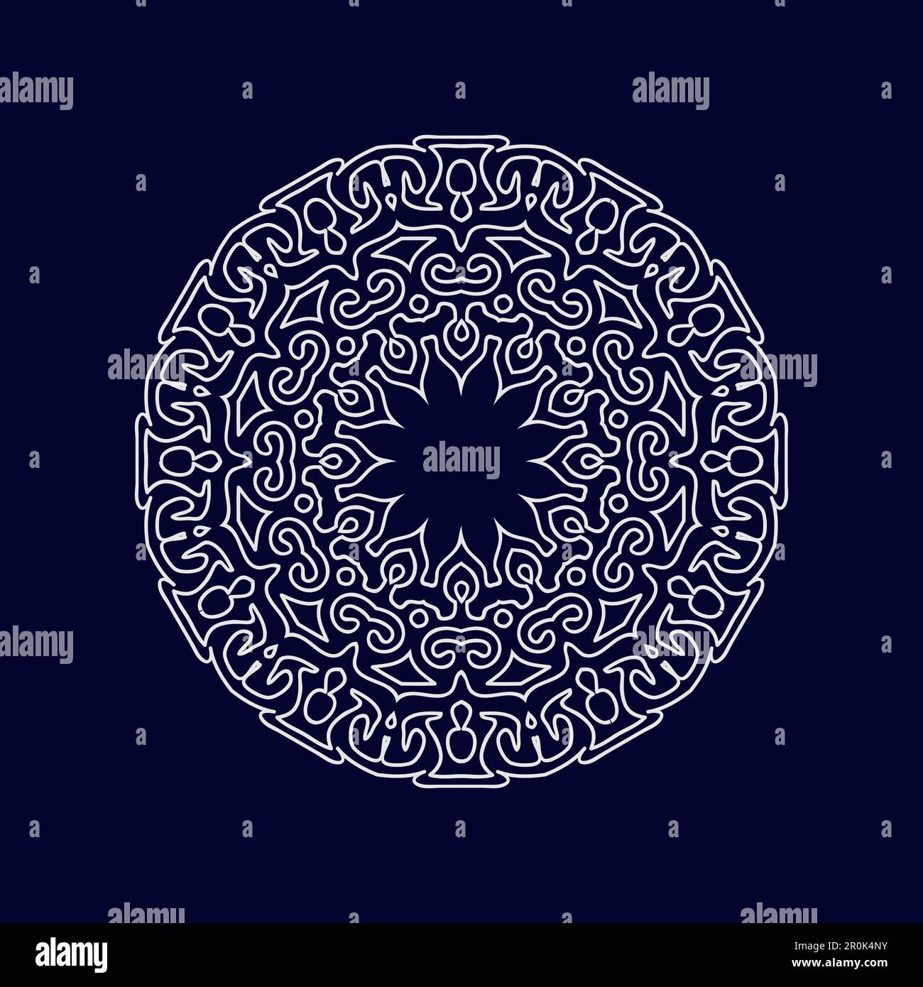 New mandala designs vector illustration Stock Vector Image & Art - Alamy