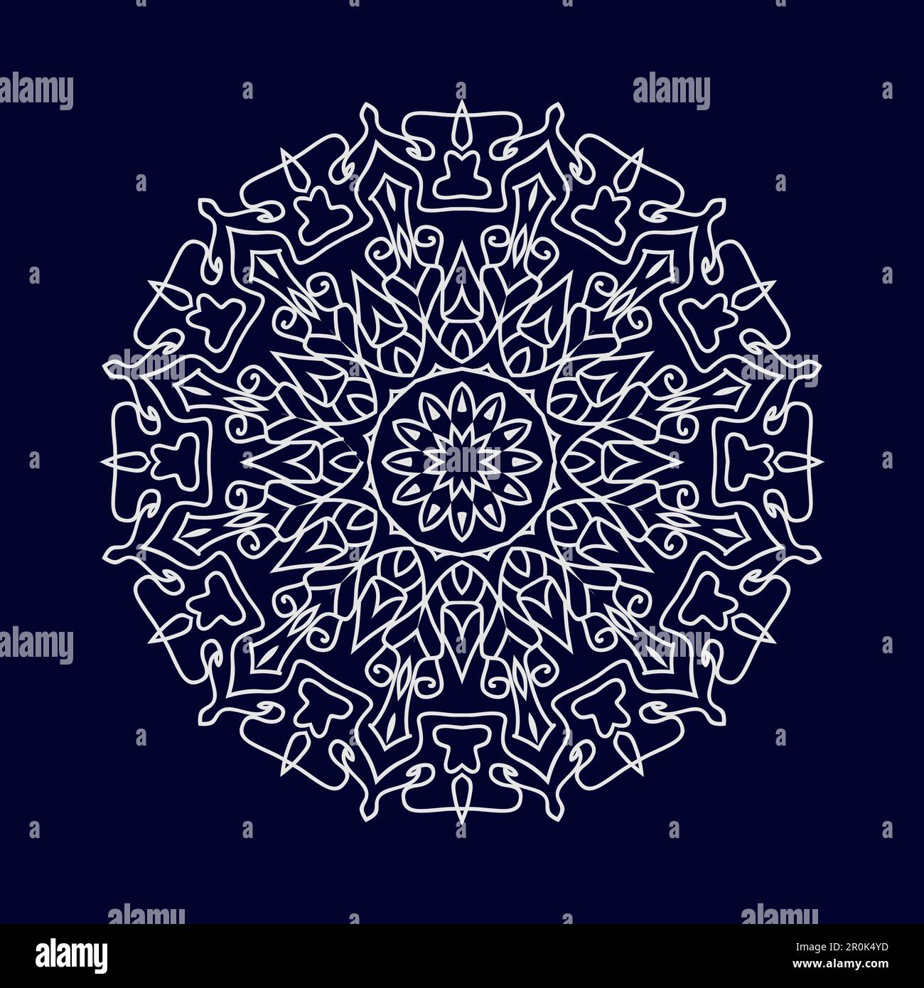 Mandala background design vector illustration Stock Vector Image & Art ...