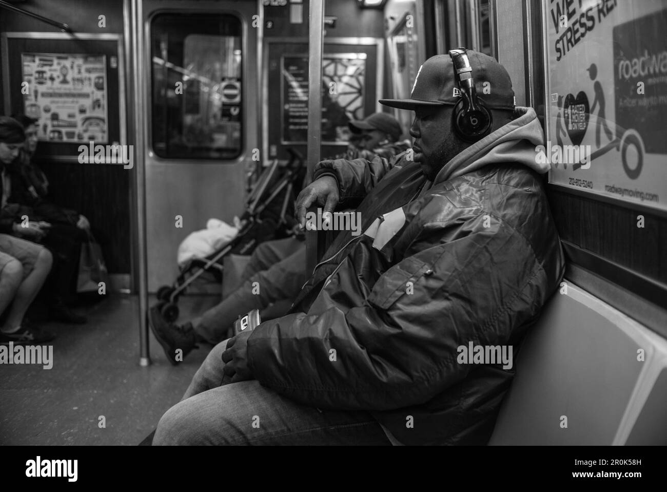 In the Metro, New York City, New York, USA Stock Photo Alamy
