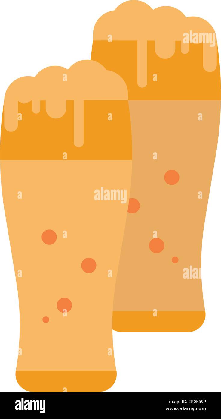 Beers icon vector image. Suitable for mobile application web application and print media. Stock Vector