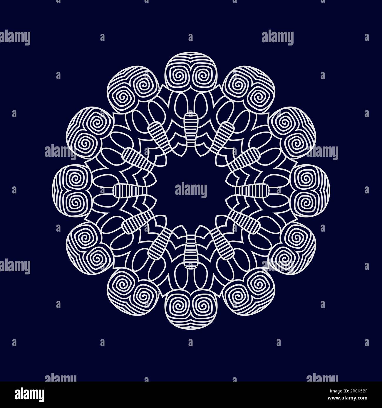 New mandala designs vector illustration Stock Vector Image & Art - Alamy