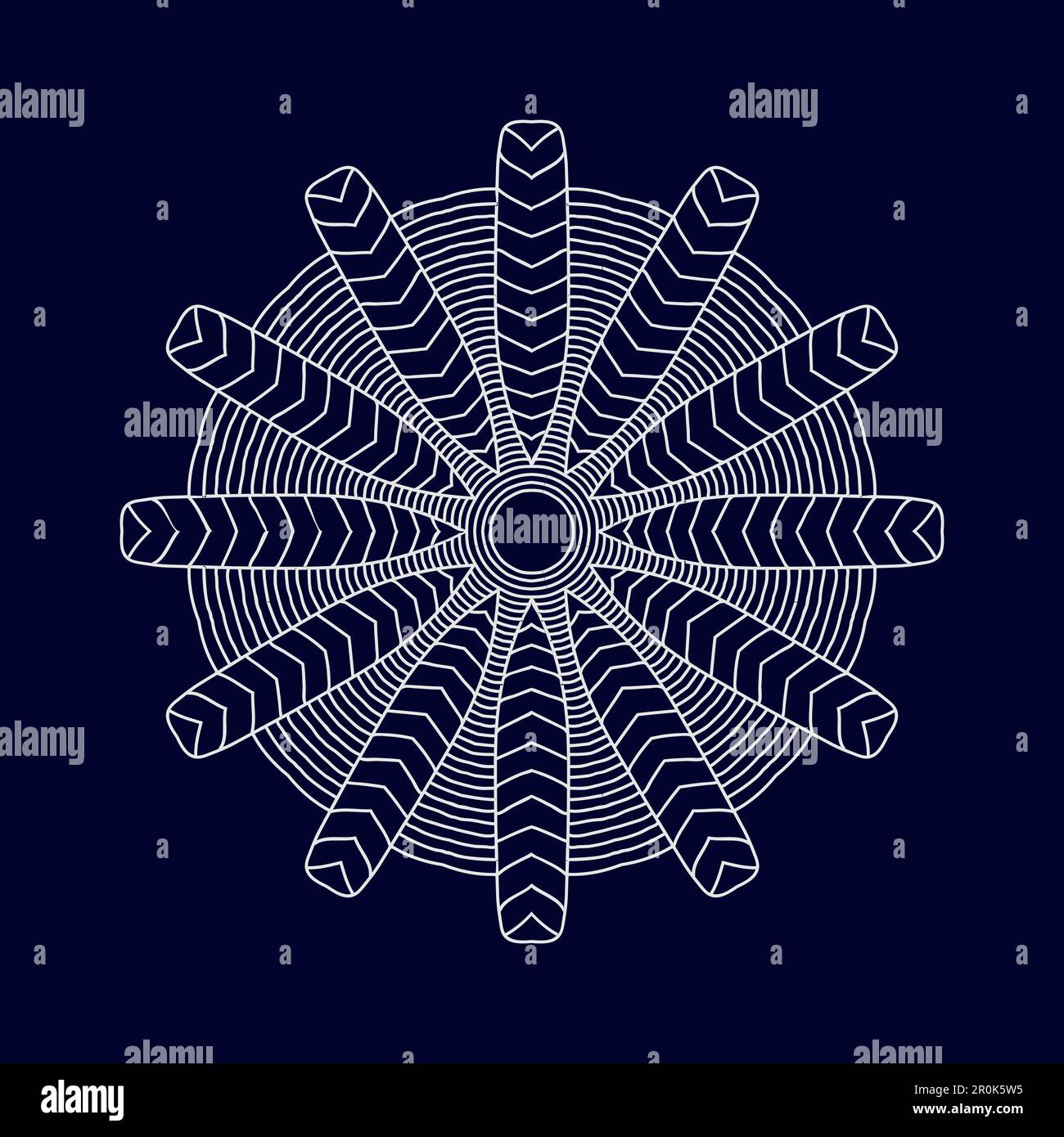 Flower Mandala background design vector illustration Stock Vector Image ...