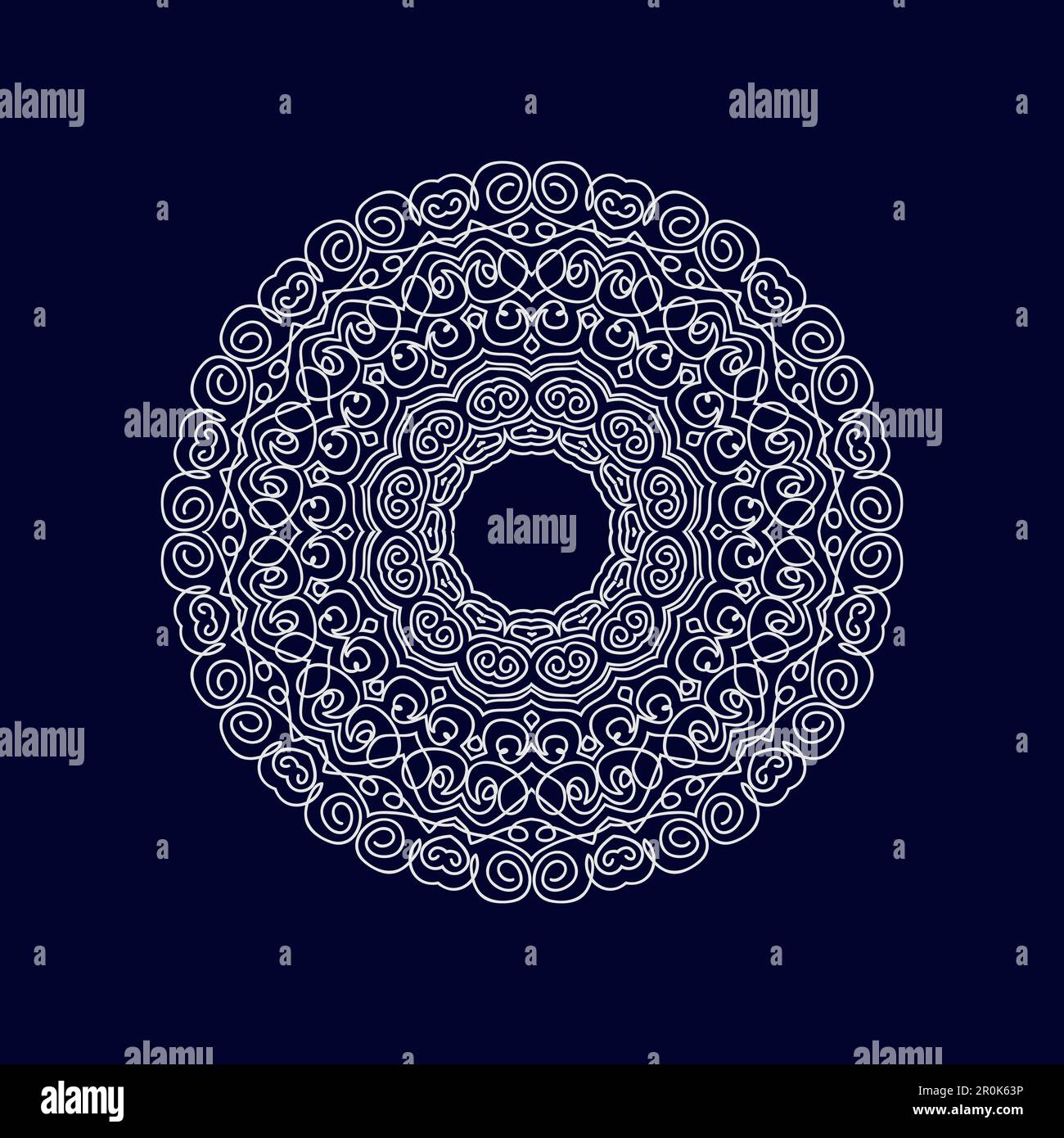 Mandala background design vector illustration Stock Vector Image & Art ...