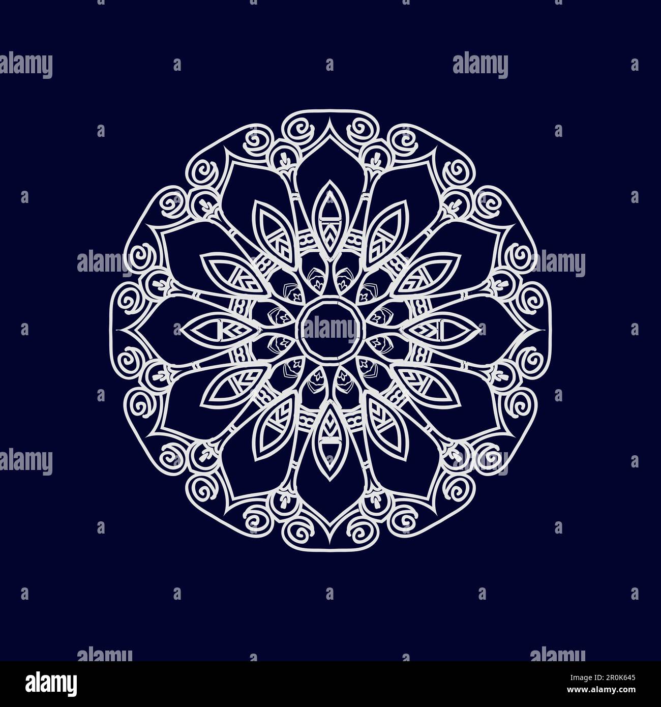 Mandala vector pattern Stock Vector Images - Alamy