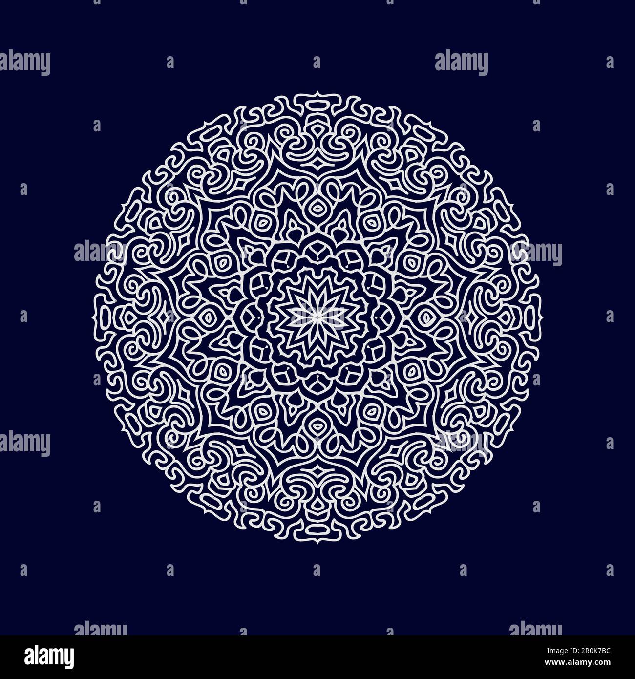 Mandala background design vector illustration Stock Vector Image & Art ...