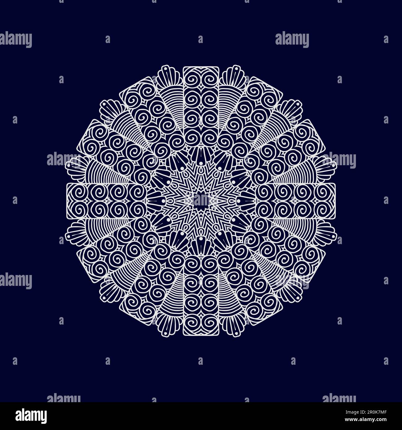 New mandala designs vector illustration Stock Vector Image & Art - Alamy