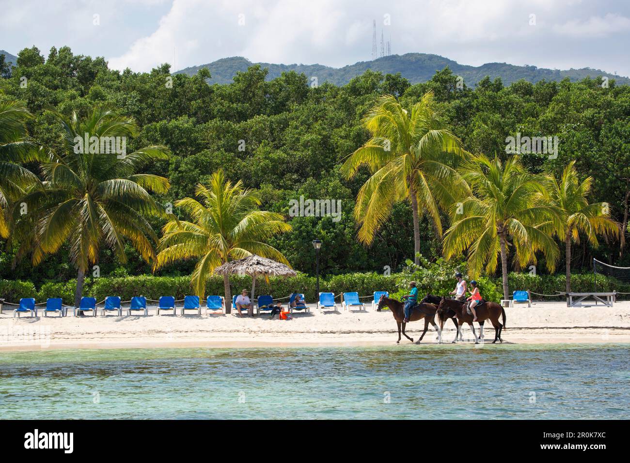 Half Moon Resort horseback ride excursion along Sunrise Beach Rose Hall