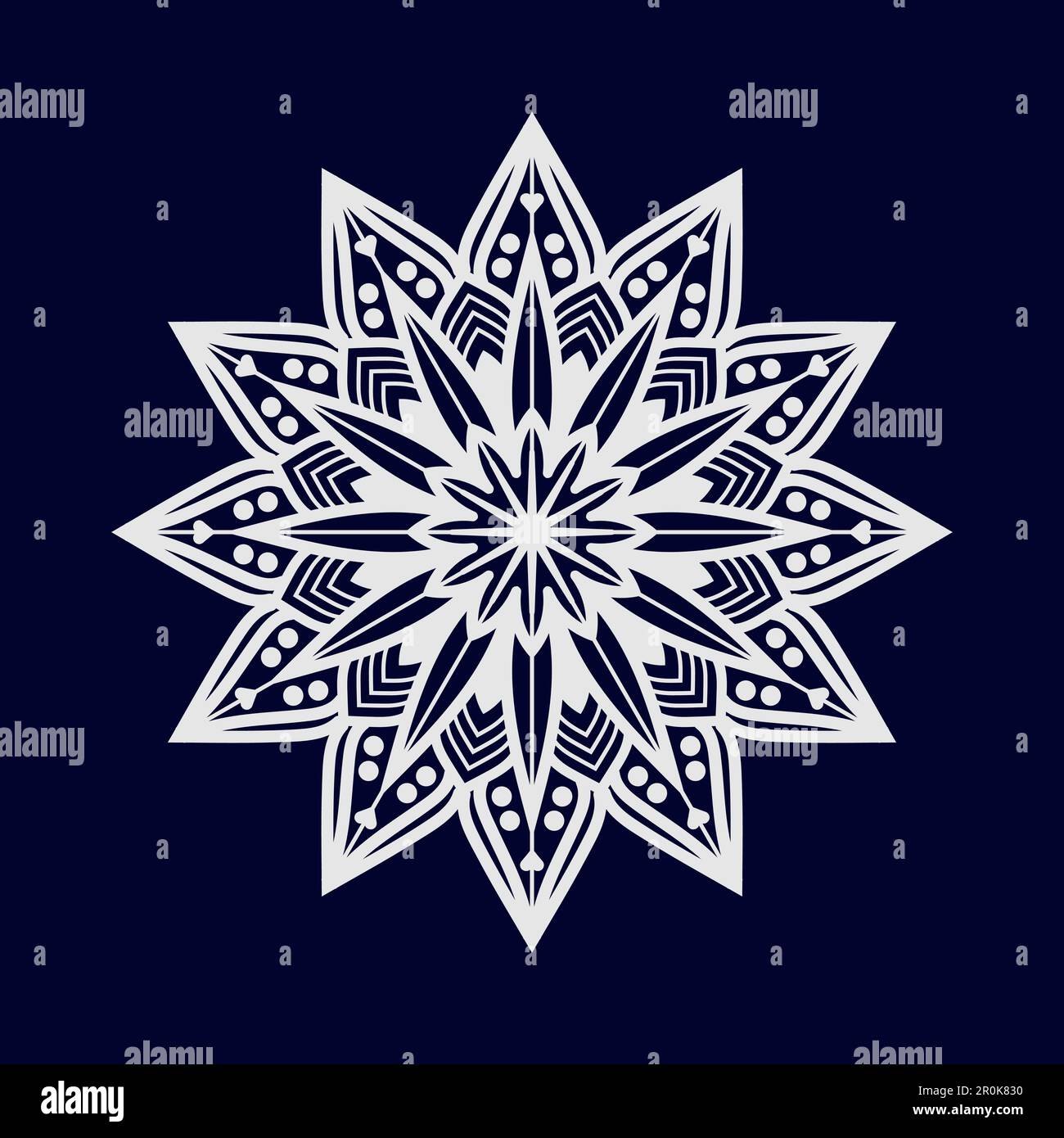 Mandala background design vector illustration Stock Vector Image & Art ...