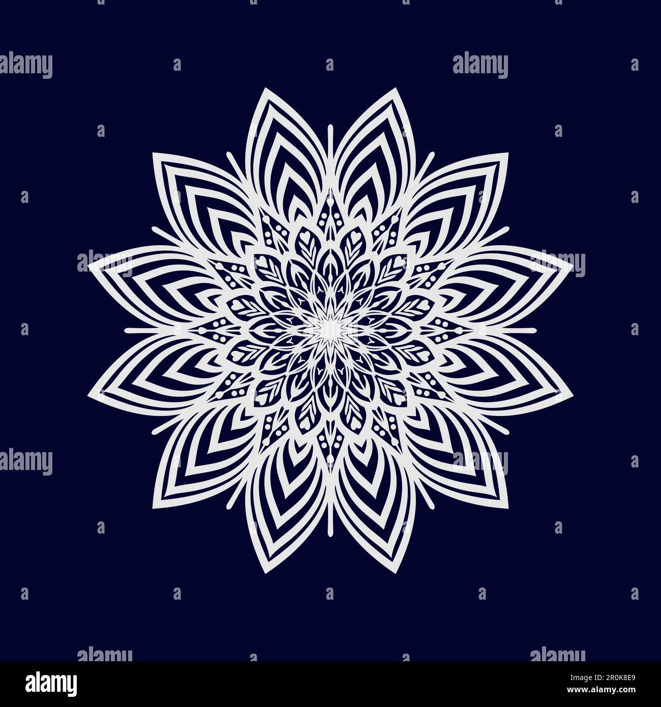 Mandala background design vector illustration Stock Vector Image & Art ...