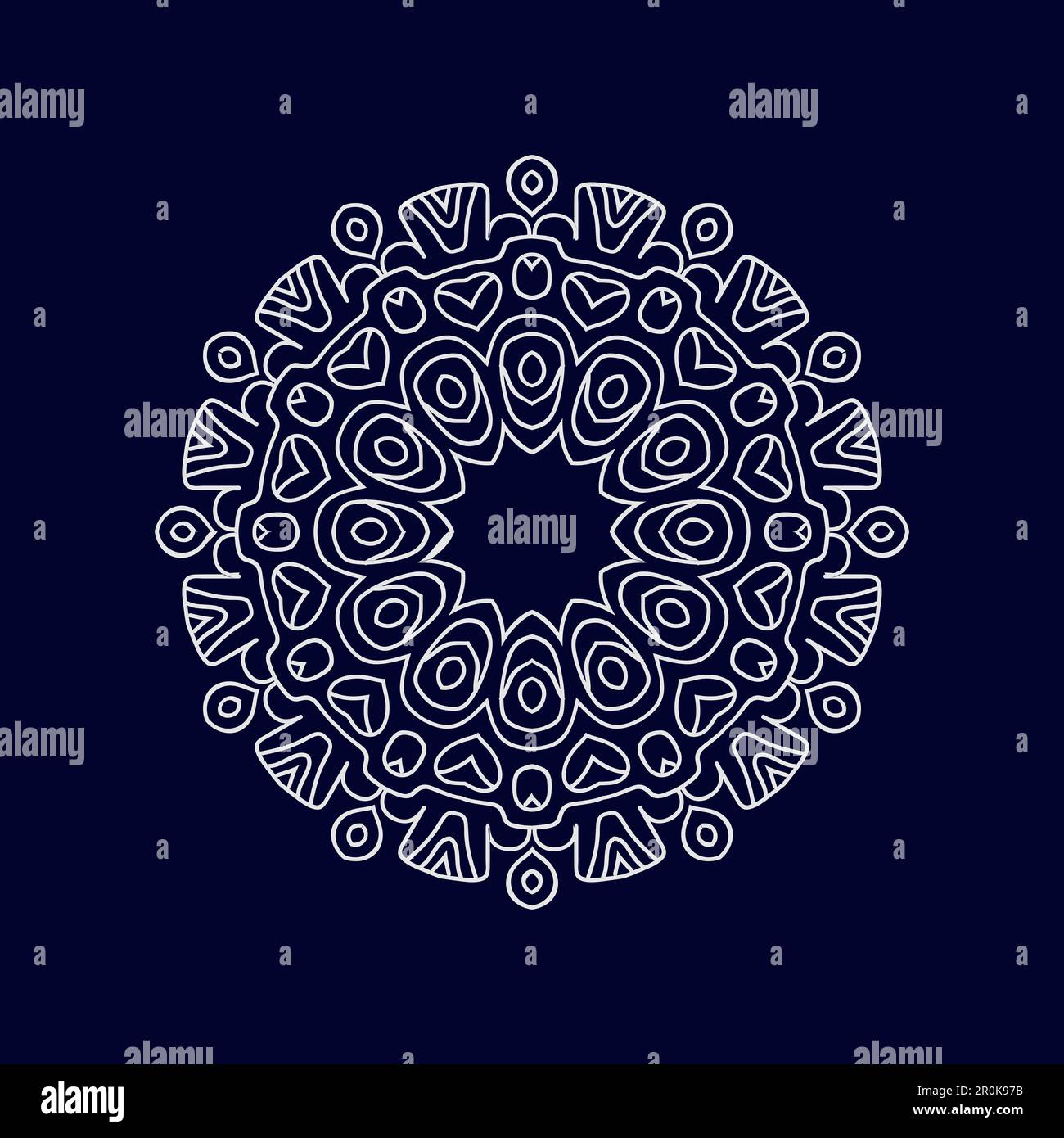 New mandala designs vector illustration Stock Vector Image & Art - Alamy