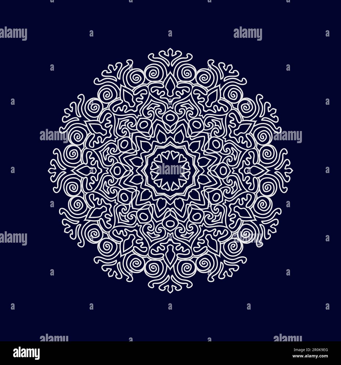 Mandala background design vector illustration Stock Vector Image & Art ...