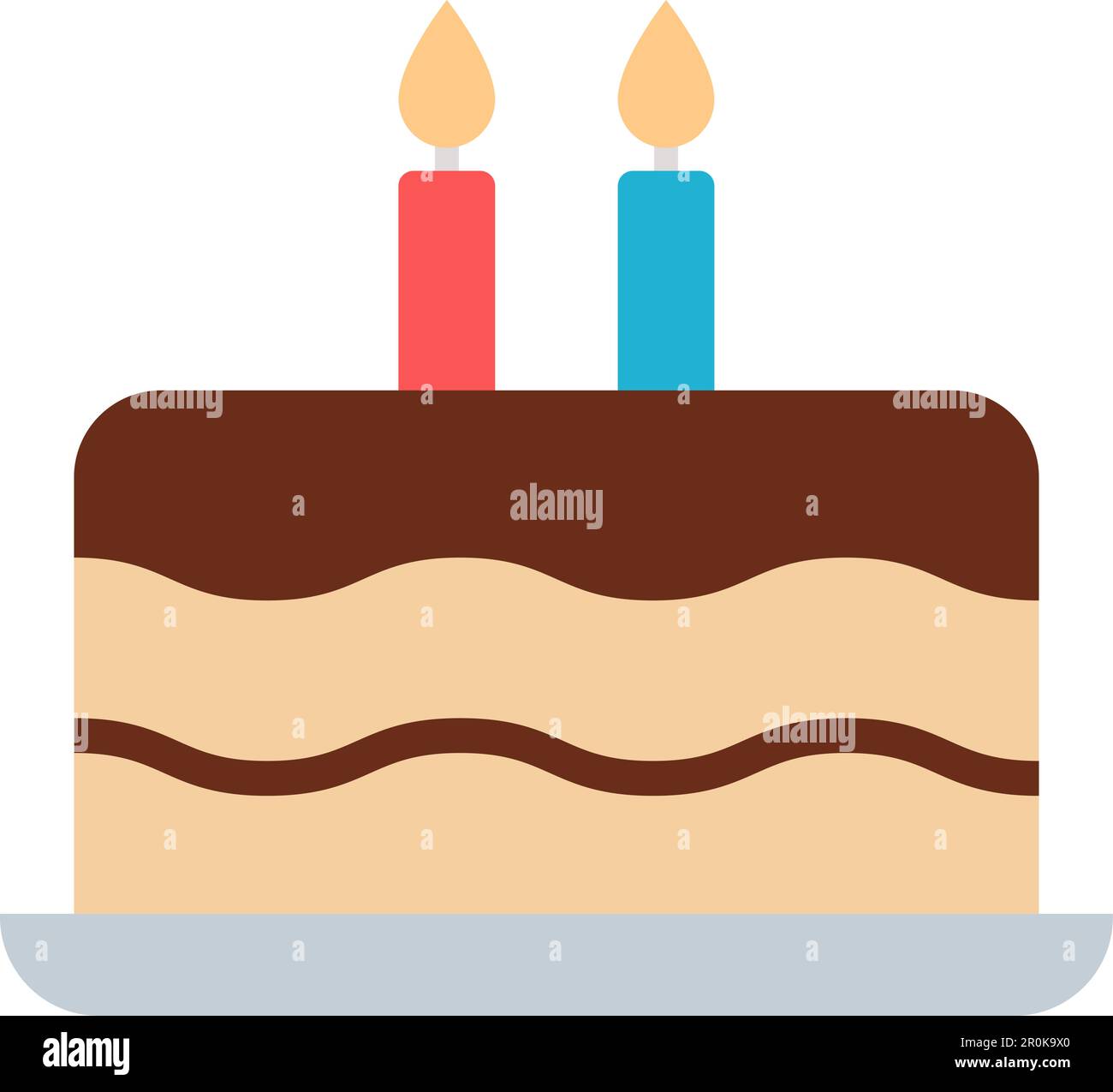 Cake small icon vector image. Suitable for mobile application web application and print media. Stock Vector
