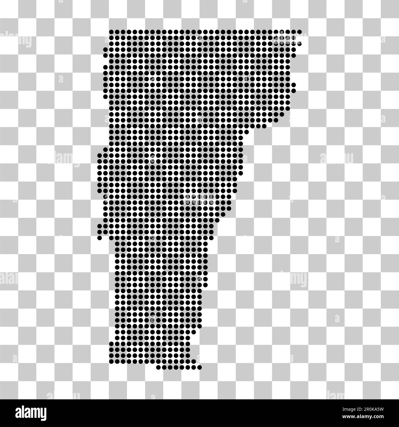 Vermont map shape united states - Vermont Map Shape United States Of America Flat Concept Icon Symbol Vector Illustration 2R0KA5W 