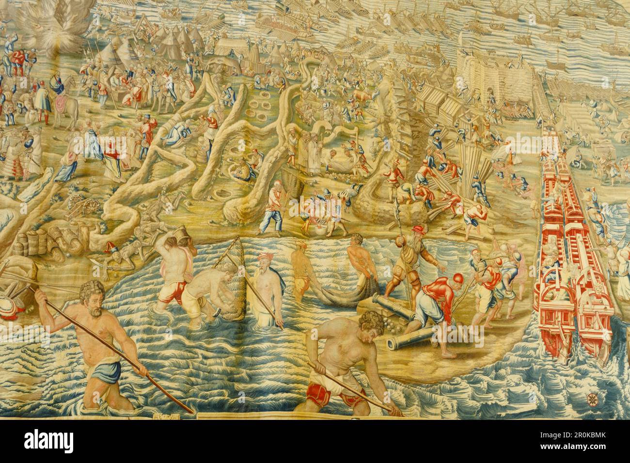 Tapestry, Salon de los Tapices y capilla, Palacio Gotico, Real Alcazar