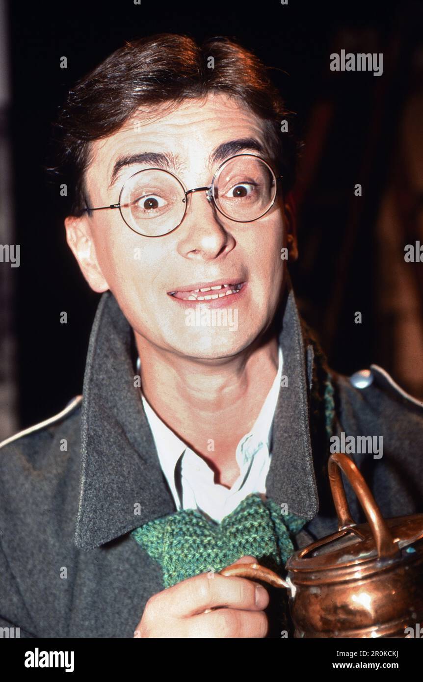 Parodist und Kabarettist Mathias Richling, Deutschland um 1988 Stock ...