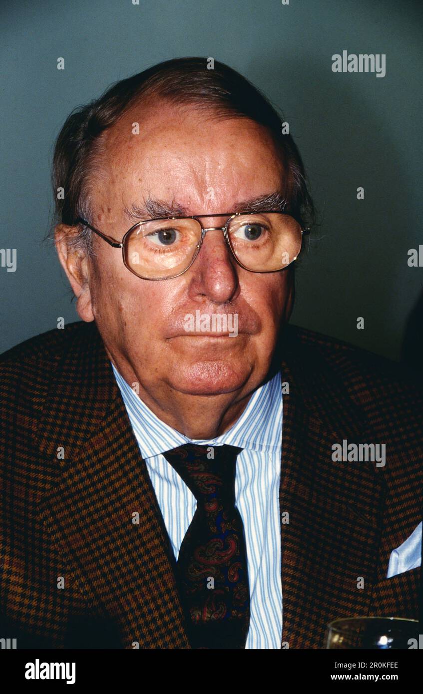 Klaus Schwarzkopf, deutscher Schauspieler, Portrait, Deutschland, 1991 ...