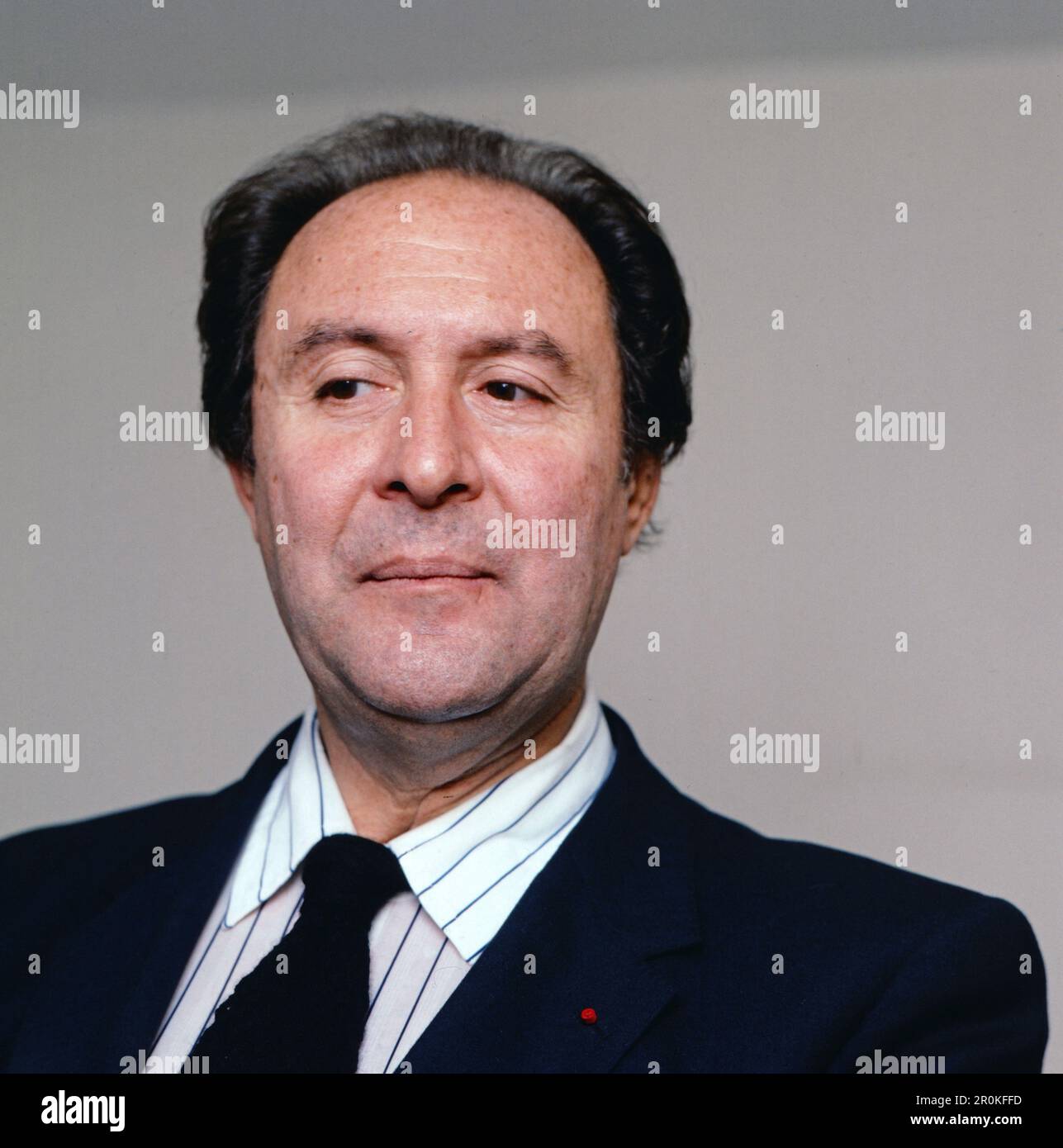 Jean Pierre Rampal, berühmter französischer Flötist, Portrait