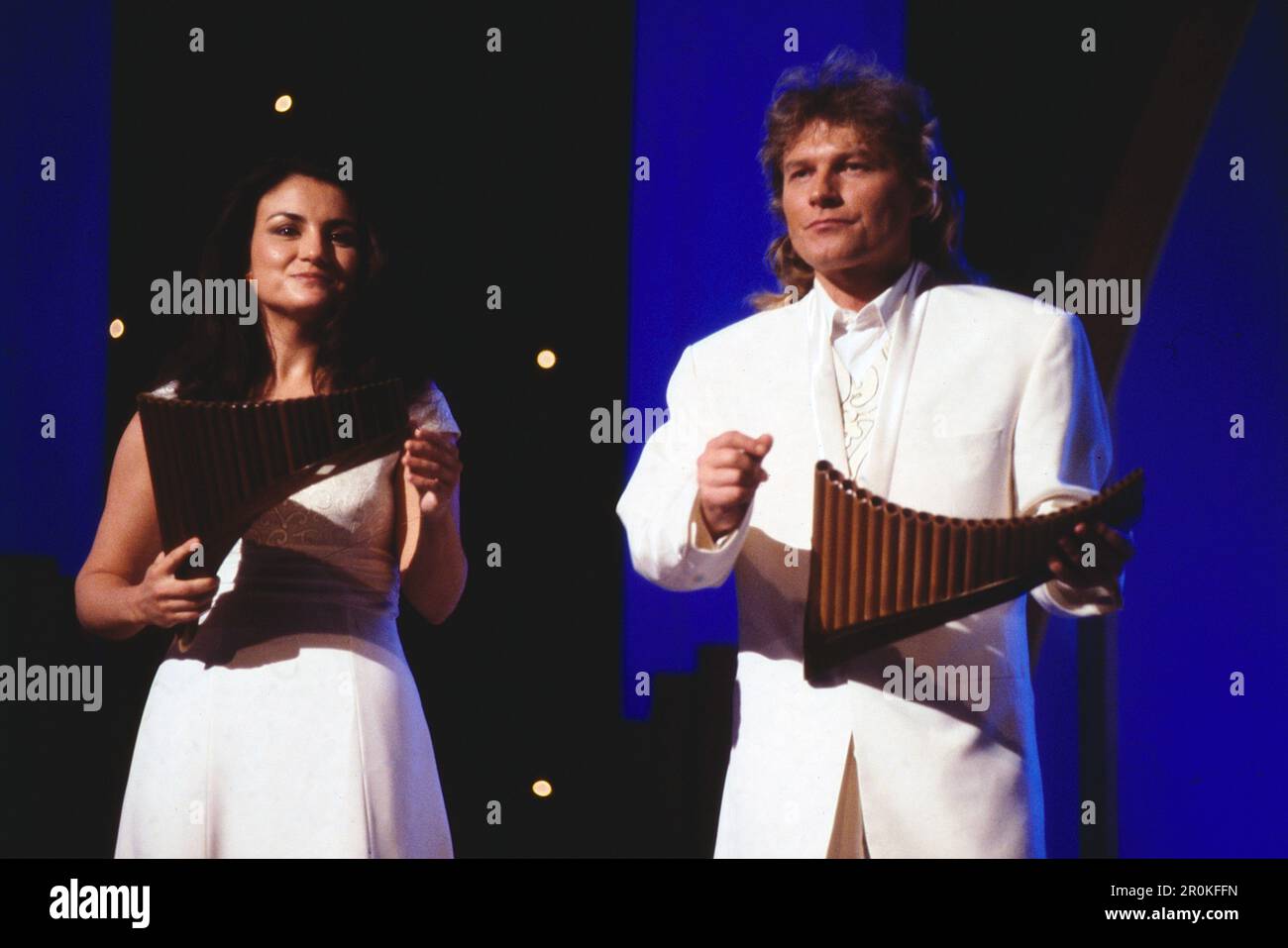 Pan Magie, ein Duo mit den deutschen Panflötisten Daniela de Santos und