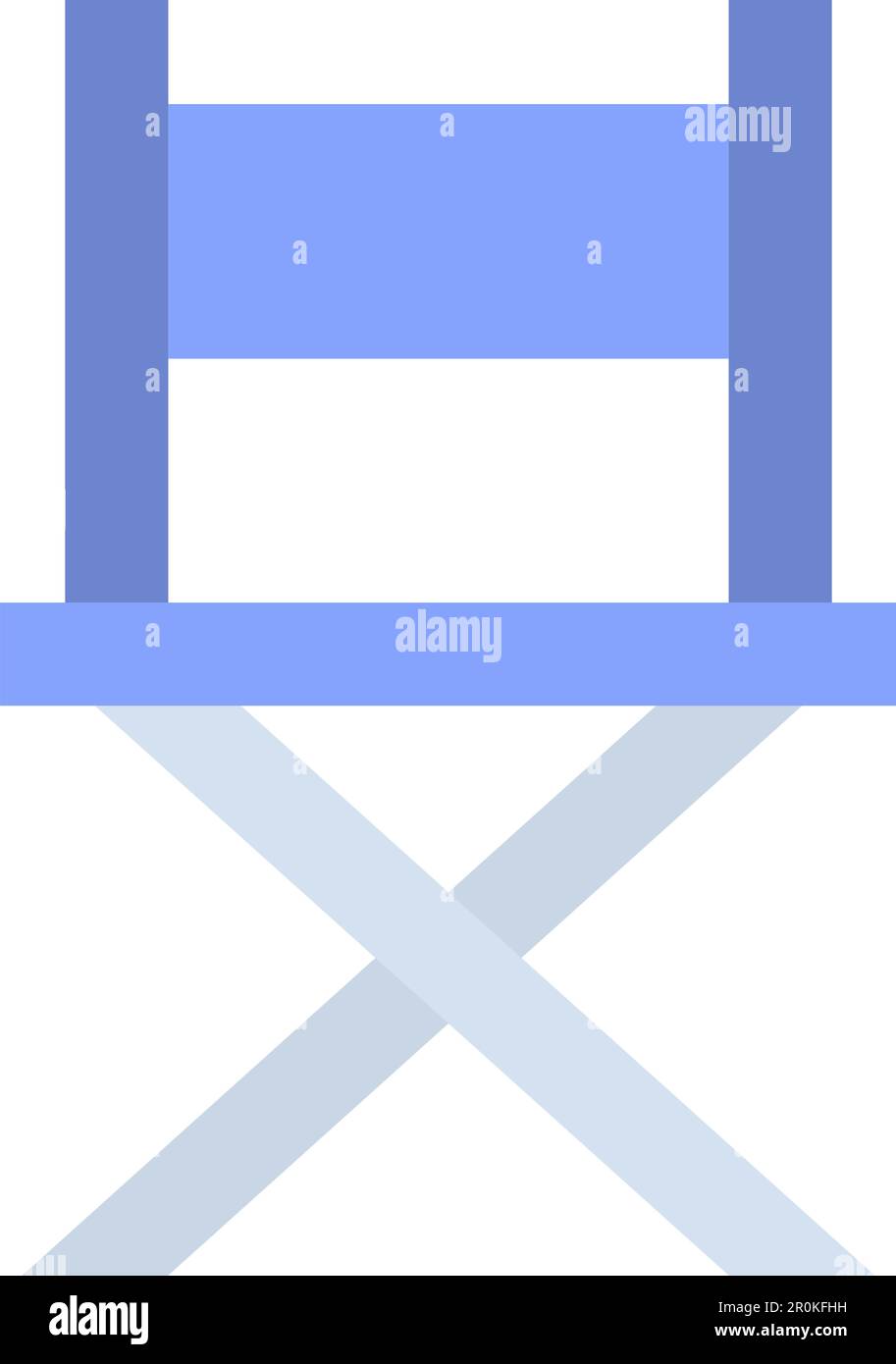 Director Chair icon vector image. Suitable for mobile application web application and print media. Stock Vector
