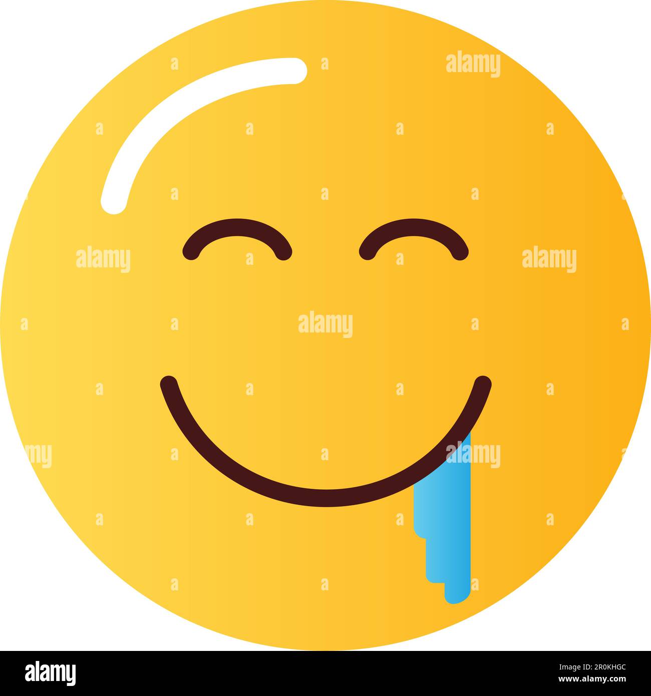 Drool emoji hi-res stock photography and images - Alamy