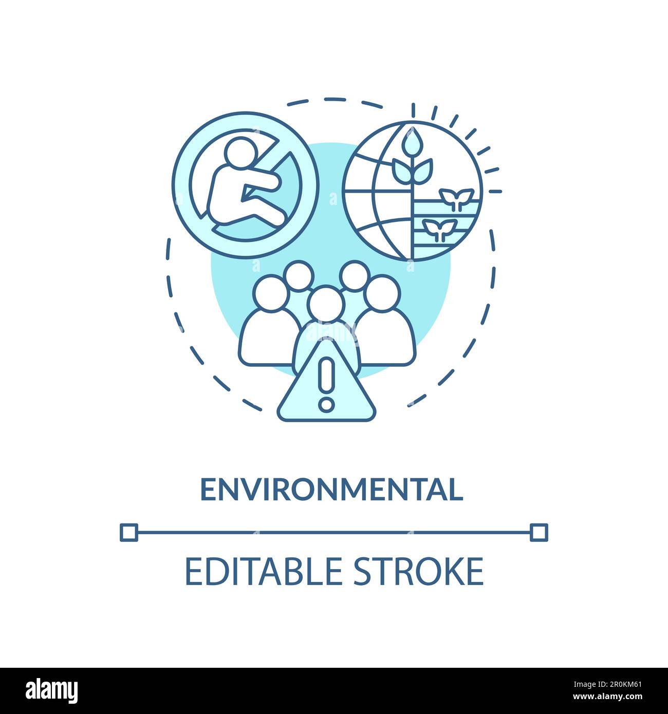 environmental-turquoise-concept-icon-stock-vector-image-art-alamy